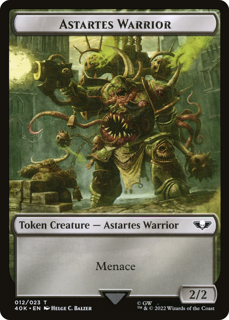Astartes Warrior  [Warhammer 40,000 Tokens]