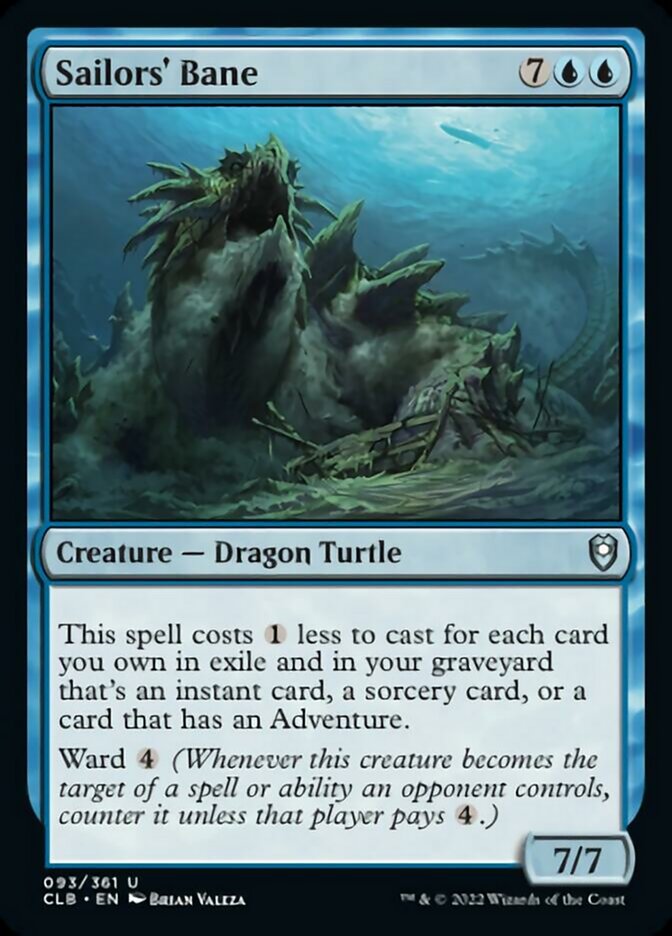 Sailors' Bane [Commander Legends: Battle for Baldur's Gate] Foil