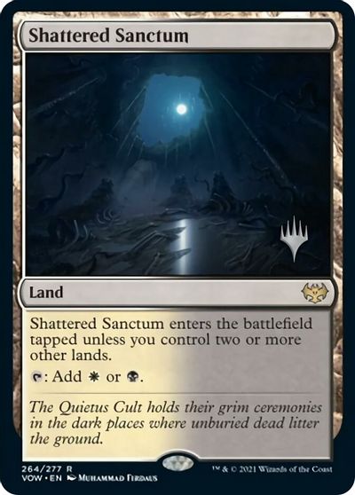 Shattered Sanctum (Promo Pack) [Innistrad: Crimson Vow Promos] Foil