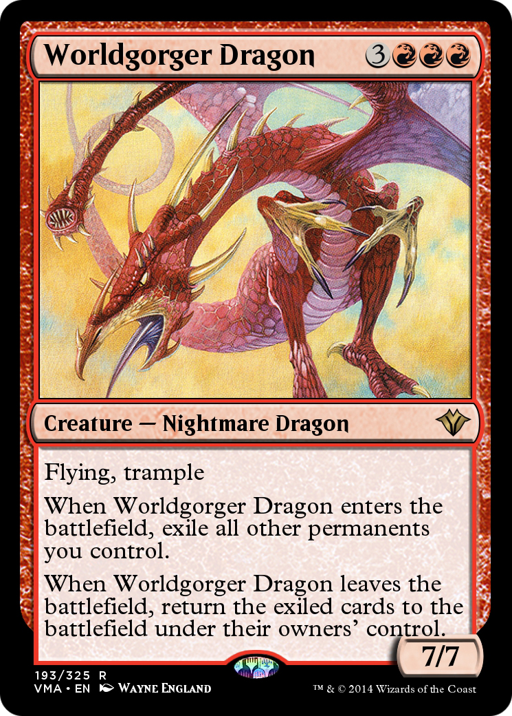 Worldgorger Dragon  [Vintage Masters]