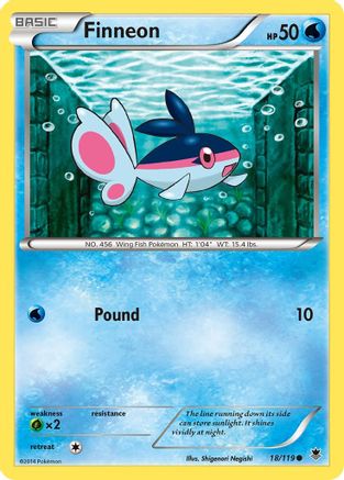 Finneon (18/119) [XY: Phantom Forces] Reverse Holofoil