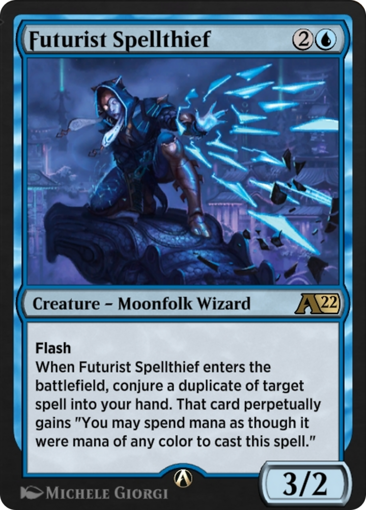 Futurist Spellthief  [Alchemy: Kamigawa]