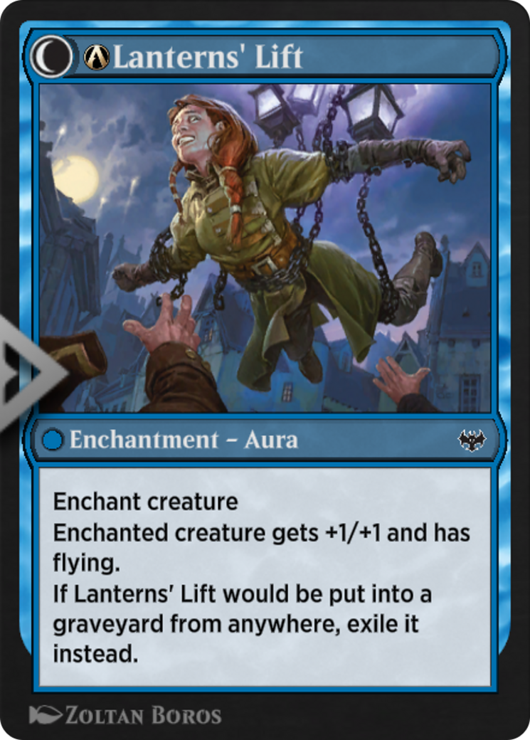 A-Lantern Bearer // A-Lanterns' Lift  [Innistrad: Crimson Vow]: (Double Faced Transform)