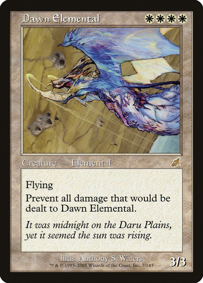 Dawn Elemental [Scourge] Foil