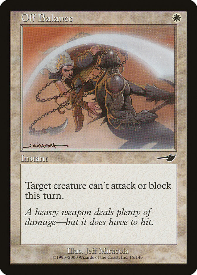 Off Balance [Nemesis] Foil