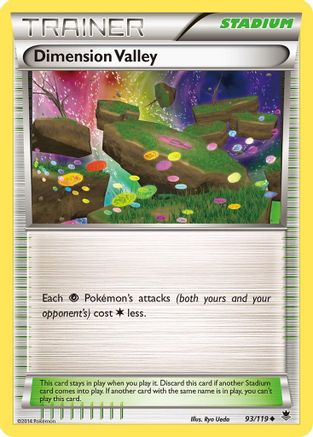 Dimension Valley (93/119) [XY: Phantom Forces] Reverse Holofoil