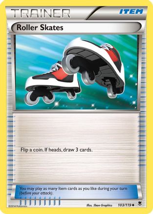Roller Skates (103/119) [XY: Phantom Forces] Reverse Holofoil