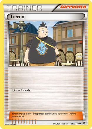 Tierno (107/119) [XY: Phantom Forces] Reverse Holofoil