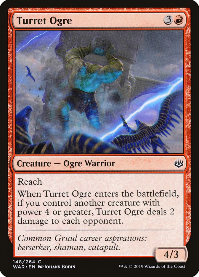 Turret Ogre [War of the Spark] Foil