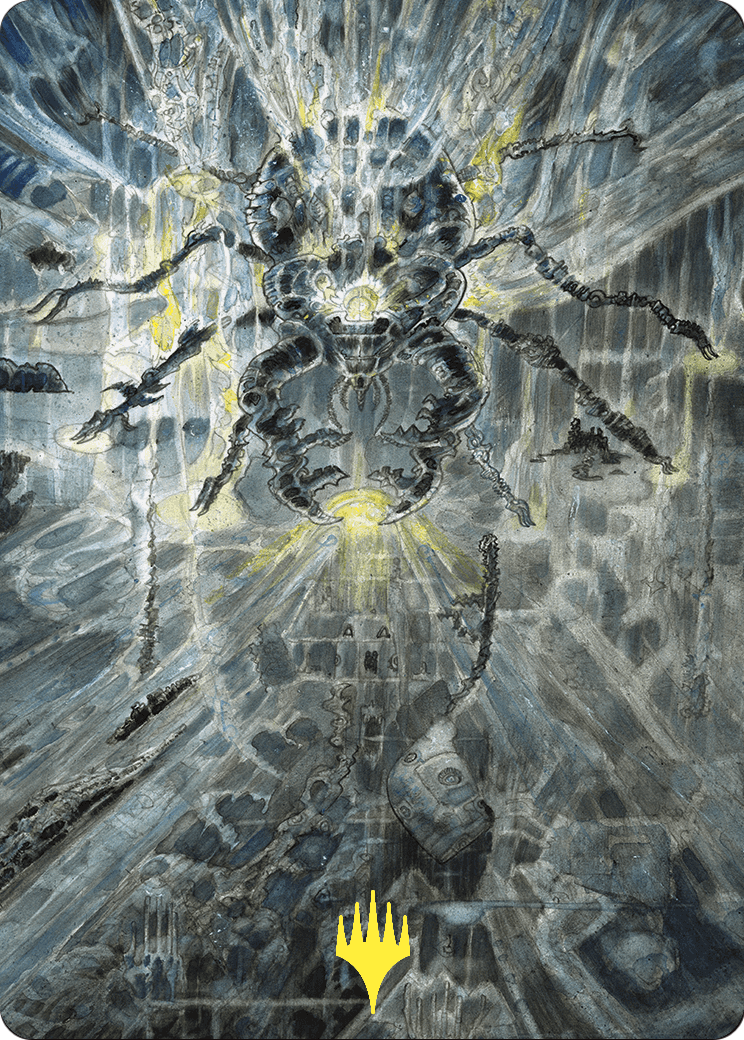 Darksteel Mutation // Darksteel Mutation  [Commander Masters Art Series] (Borderless)