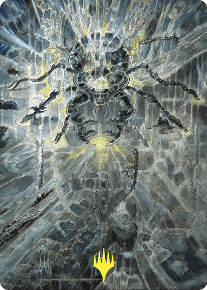 Darksteel Mutation // Darksteel Mutation  [Commander Masters Art Series] (Borderless)
