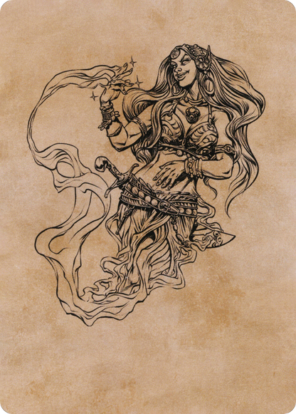 Djinni Windseer // Djinni Windseer  [Adventures in the Forgotten Realms Art Series] (Borderless) Foil