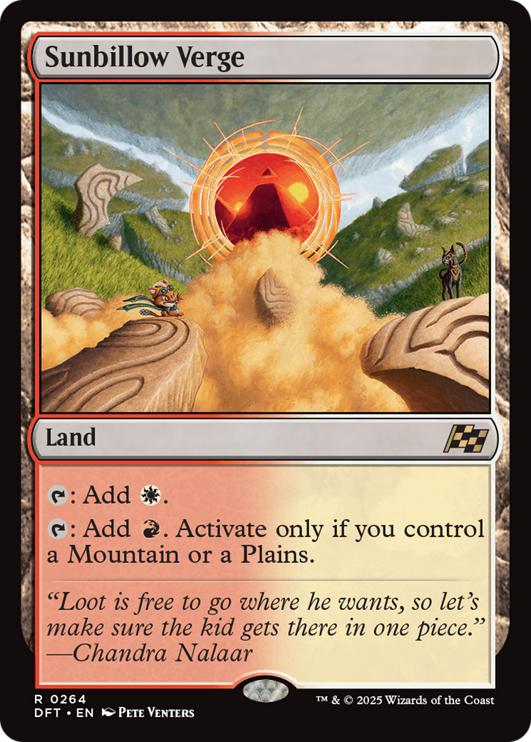 Sunbillow Verge [Aetherdrift] Foil