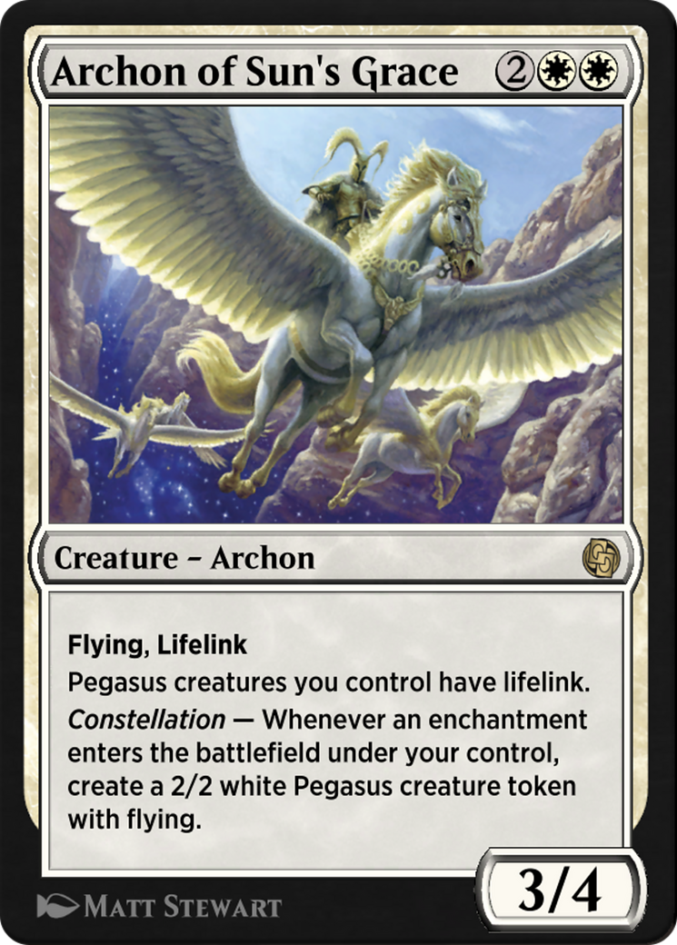 Archon of Sun's Grace  [Jumpstart Arena Exclusives]