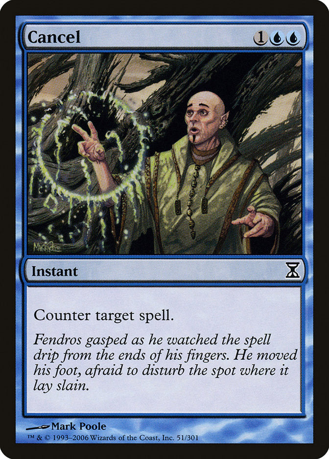 Cancel [Time Spiral] Foil