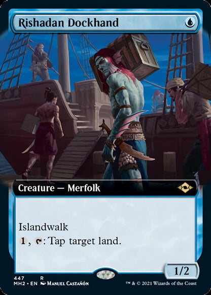 Rishadan Dockhand (Extended Art) [Modern Horizons 2] Foil