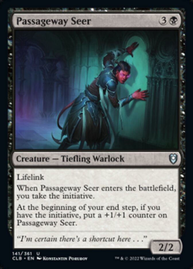 Passageway Seer [Commander Legends: Battle for Baldur's Gate] Foil