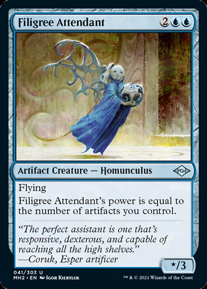 Filigree Attendant [Modern Horizons 2] Foil