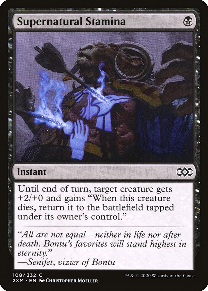 Supernatural Stamina [Double Masters] Foil