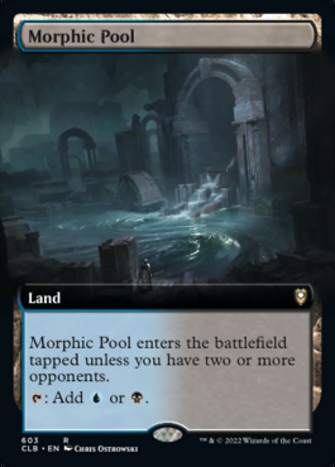 Morphic Pool (Extended Art) [Commander Legends: Battle for Baldur's Gate] Foil