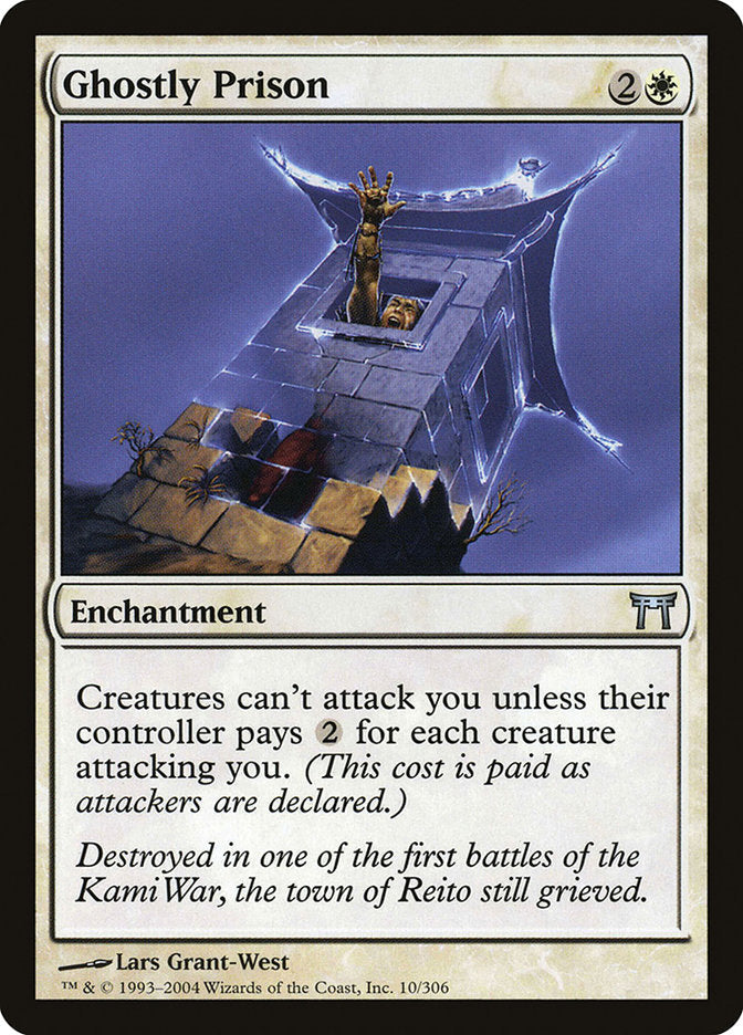 Ghostly Prison [Champions of Kamigawa] Foil