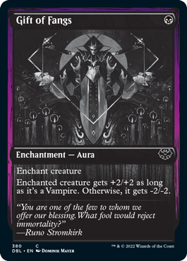 Gift of Fangs [Innistrad: Double Feature] Foil
