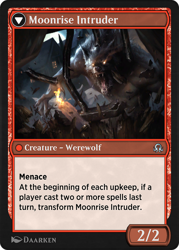 Village Messenger // Moonrise Intruder  [Shadows over Innistrad Remastered]