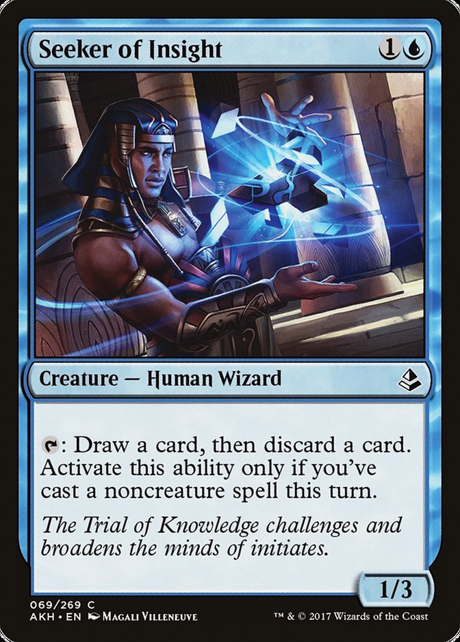 Seeker of Insight [Amonkhet] Foil
