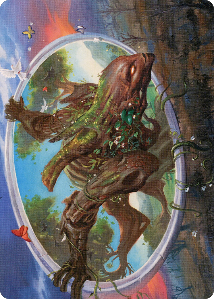 Gaea's Will // Gaea's Will  [Modern Horizons 2 Art Series] (Borderless) Foil