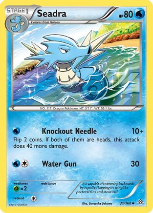 Seadra (31/160) [XY: Primal Clash] Reverse Holofoil