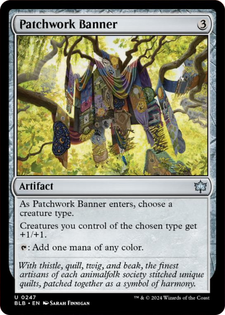 Patchwork Banner [Bloomburrow] Foil