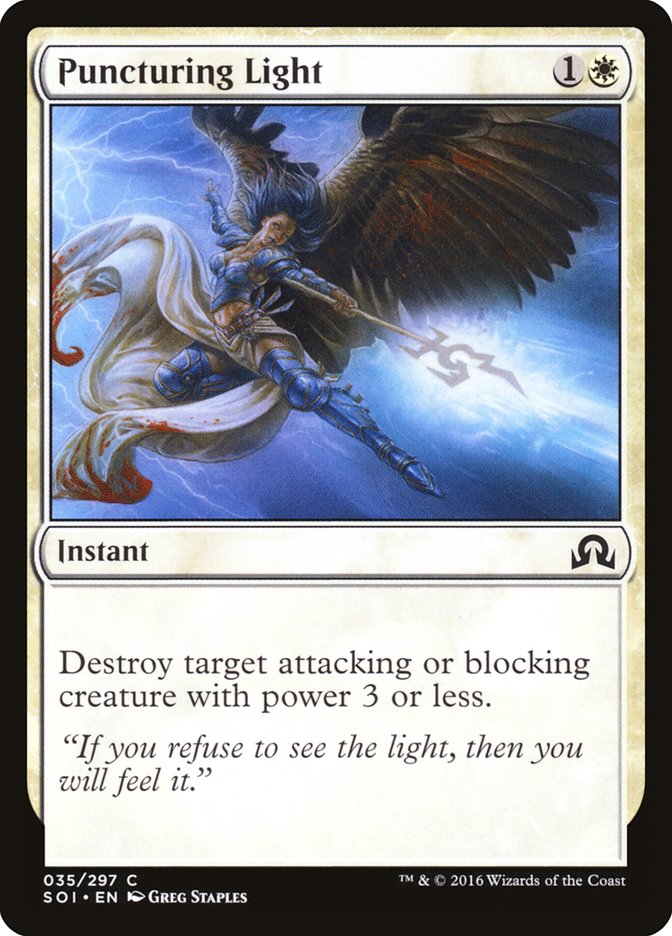 Puncturing Light [Shadows over Innistrad] Foil