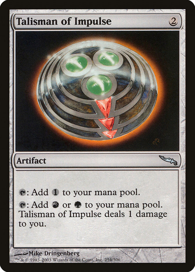 Talisman of Impulse [Mirrodin] Foil