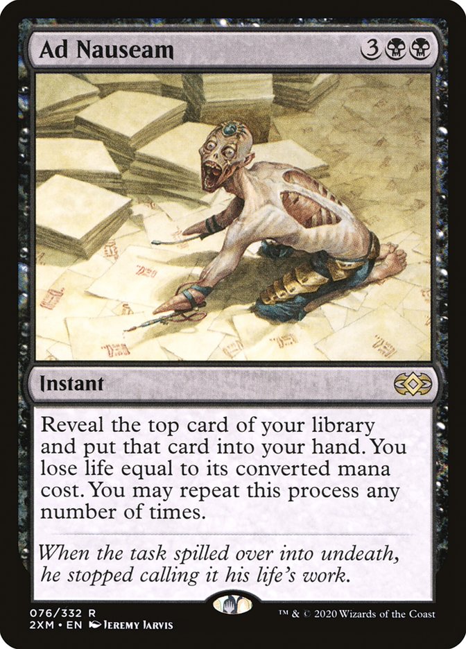 Ad Nauseam [Double Masters] Foil