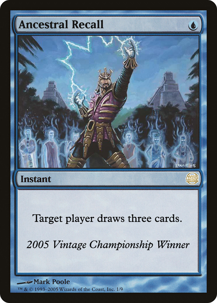 Ancestral Recall  [Vintage Championship]