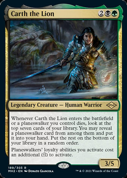 Carth the Lion [Modern Horizons 2] Foil