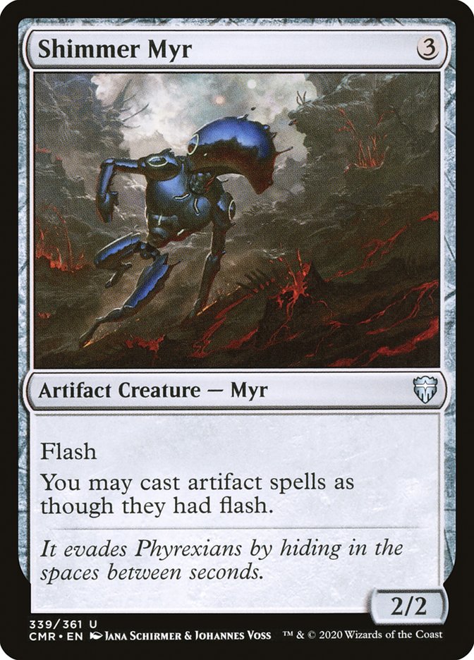 Shimmer Myr [Commander Legends] Foil