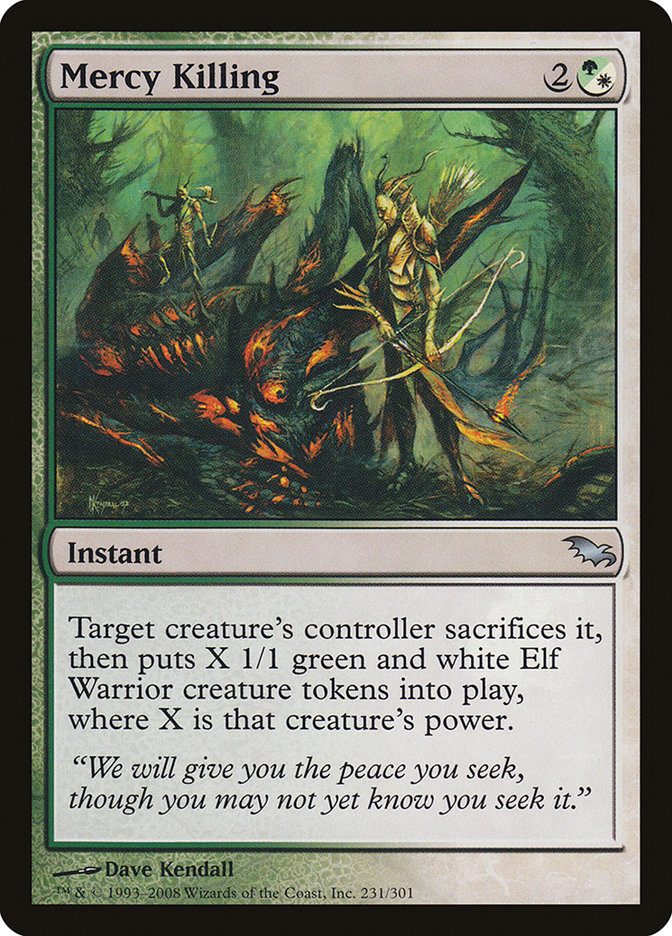 Mercy Killing [Shadowmoor] Foil