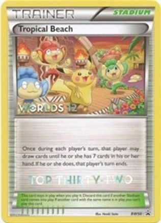Tropical Beach (BW50) (Top 32) [Black & White: Black Star Promos] Holofoil