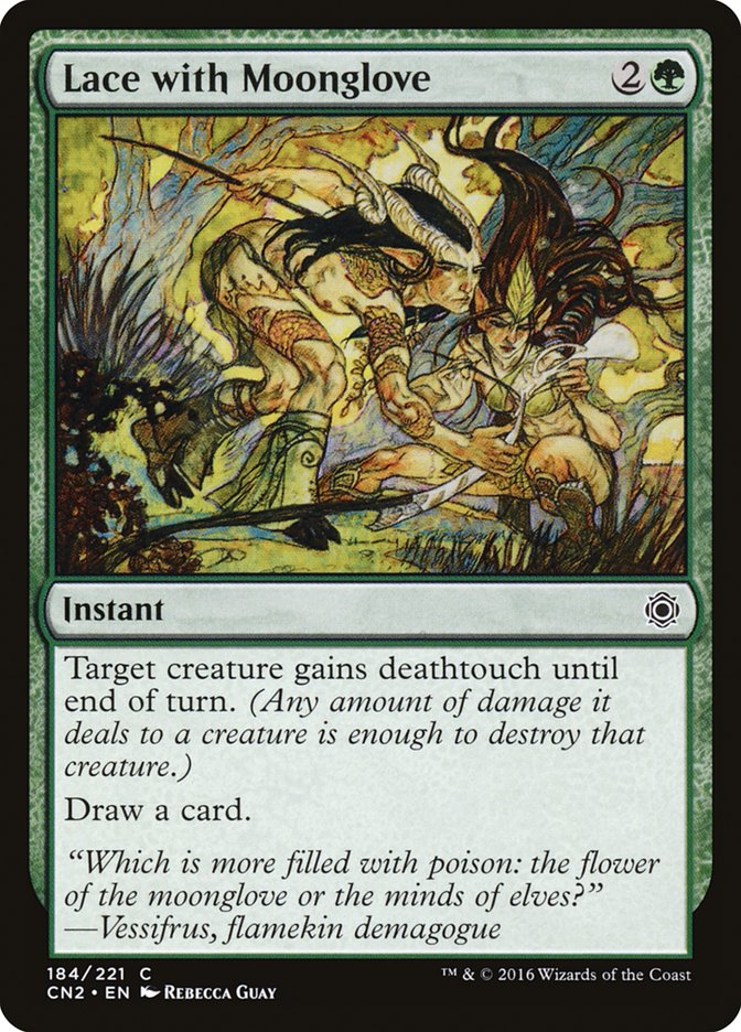 Lace with Moonglove [Conspiracy: Take the Crown] Foil