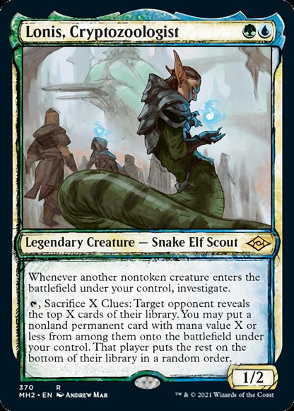 Lonis, Cryptozoologist (Sketch) [Modern Horizons 2] Foil