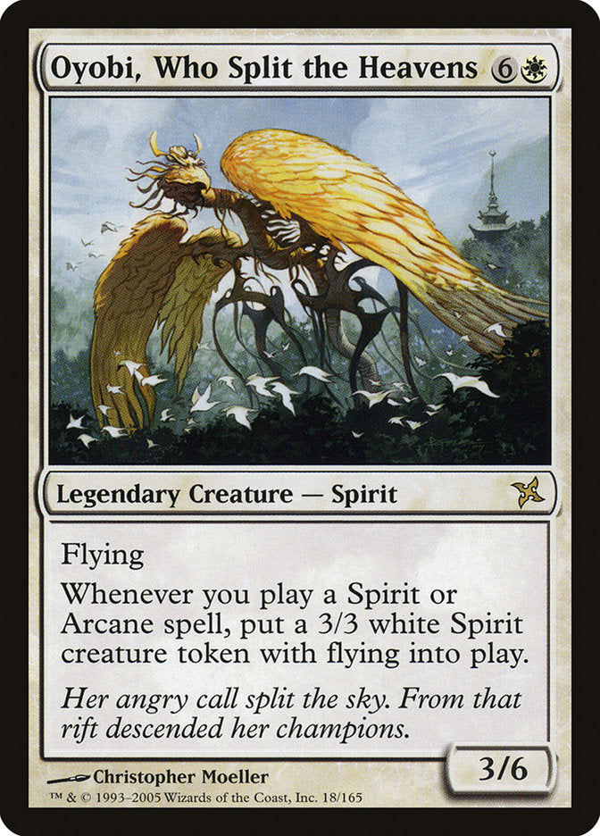 Oyobi, Who Split the Heavens [Betrayers of Kamigawa] Foil