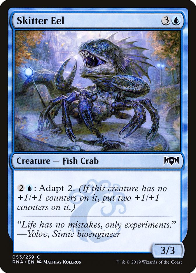 Skitter Eel [Ravnica Allegiance] Foil