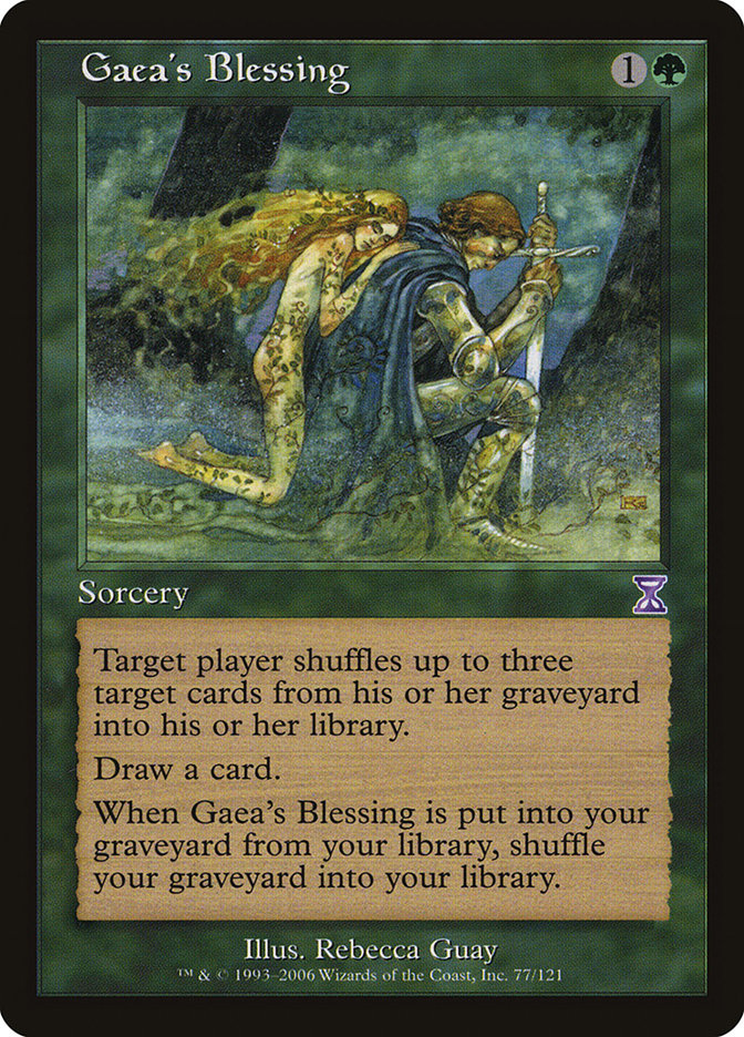Gaea's Blessing [Time Spiral Timeshifted] Foil