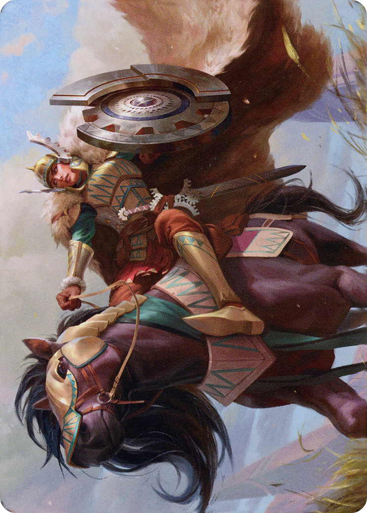 Knight of Dawn's Light // Knight of Dawn's Light  [Dominaria United Art Series] (Borderless) Foil