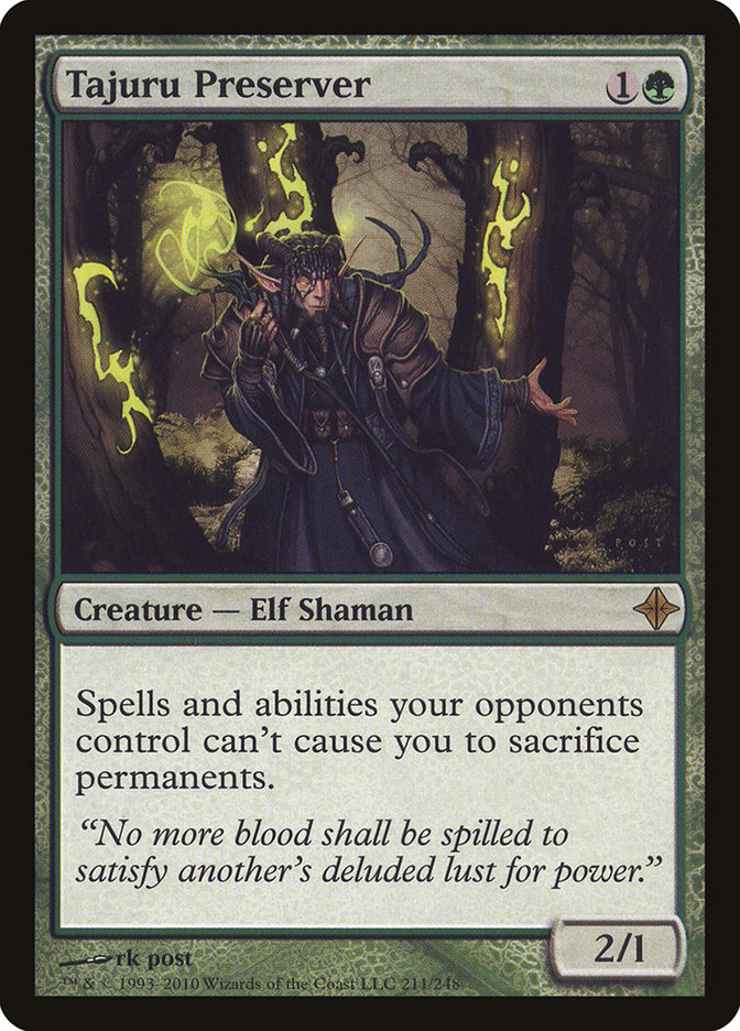 Tajuru Preserver [Rise of the Eldrazi] Foil