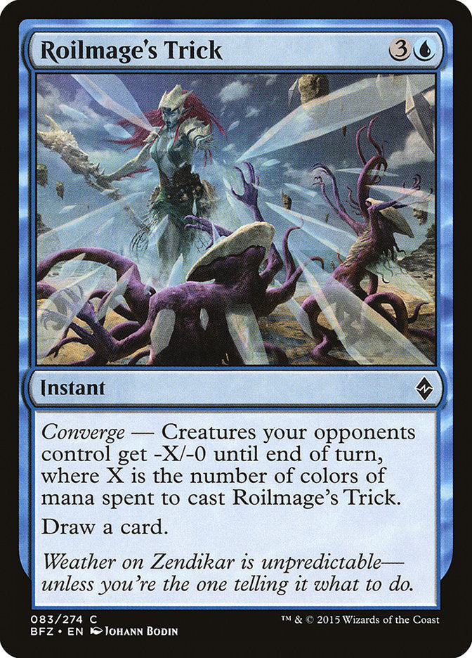 Roilmage's Trick [Battle for Zendikar] Foil