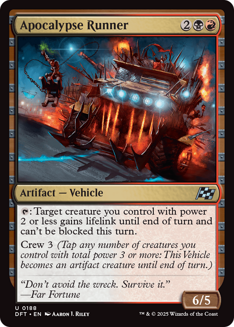 Apocalypse Runner [Aetherdrift] Foil