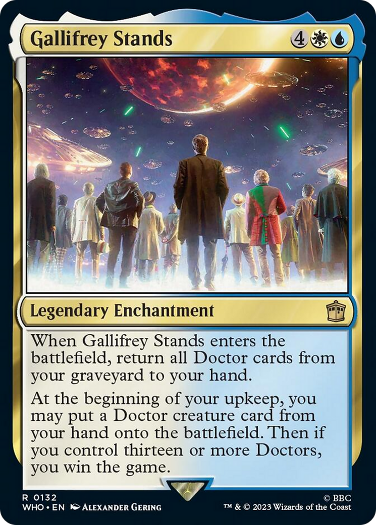 Gallifrey Stands (Extended Art) [Doctor Who] Foil