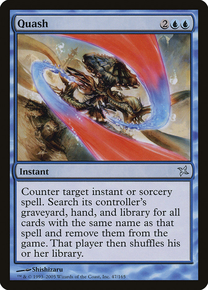 Quash [Betrayers of Kamigawa] Foil